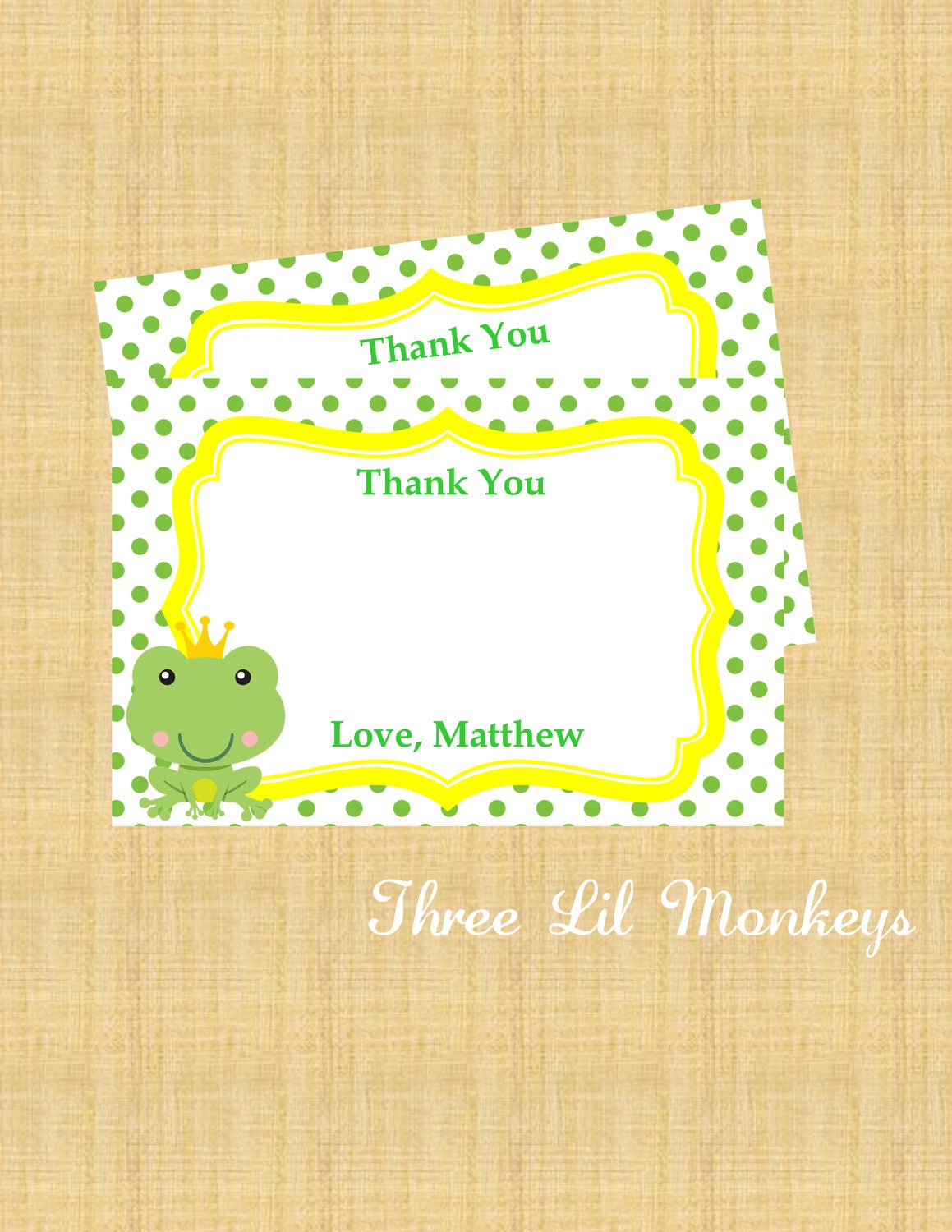Frog Thank You Cards Il_170x135