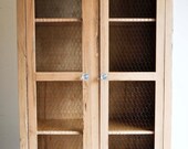 Reclaimed oak and birch Armoire