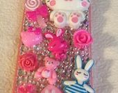 Pink Bling iPhone 4 Phone Case