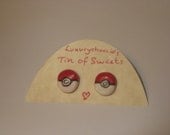 Pokeball Stud Earrings