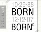 Customized Birthday & Spiritual Birthday Print - Saved Birthday Print - Christian Print - Christian Printable - Christian Decor - DIY Print