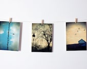 Citizen skies - Set of 3 photo postcards