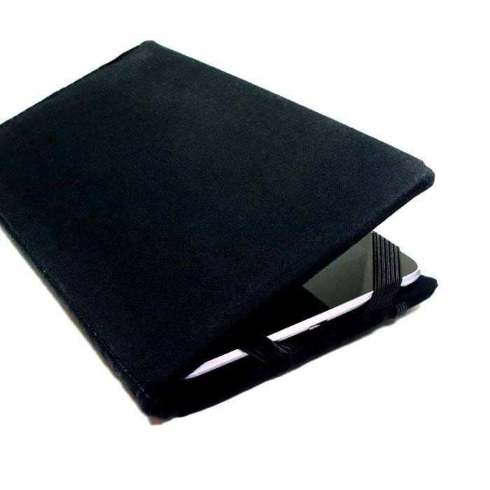 eReader or Tablet cover - made to order - iPad Mini, Kindle, Nook, Touch, Paperwhite, Fire, HD, Nexus, Playbook - Black on Black