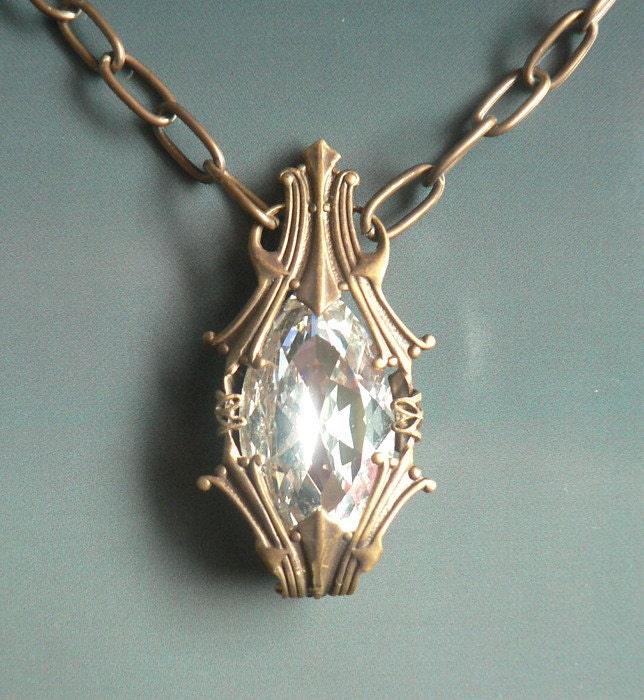 Phial of Galadriel Necklace Lord of the Rings Tolkien Inspired Filigree Style