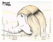Hares of my Head Print