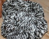 Homespun 2-ply  natural Black and White wool