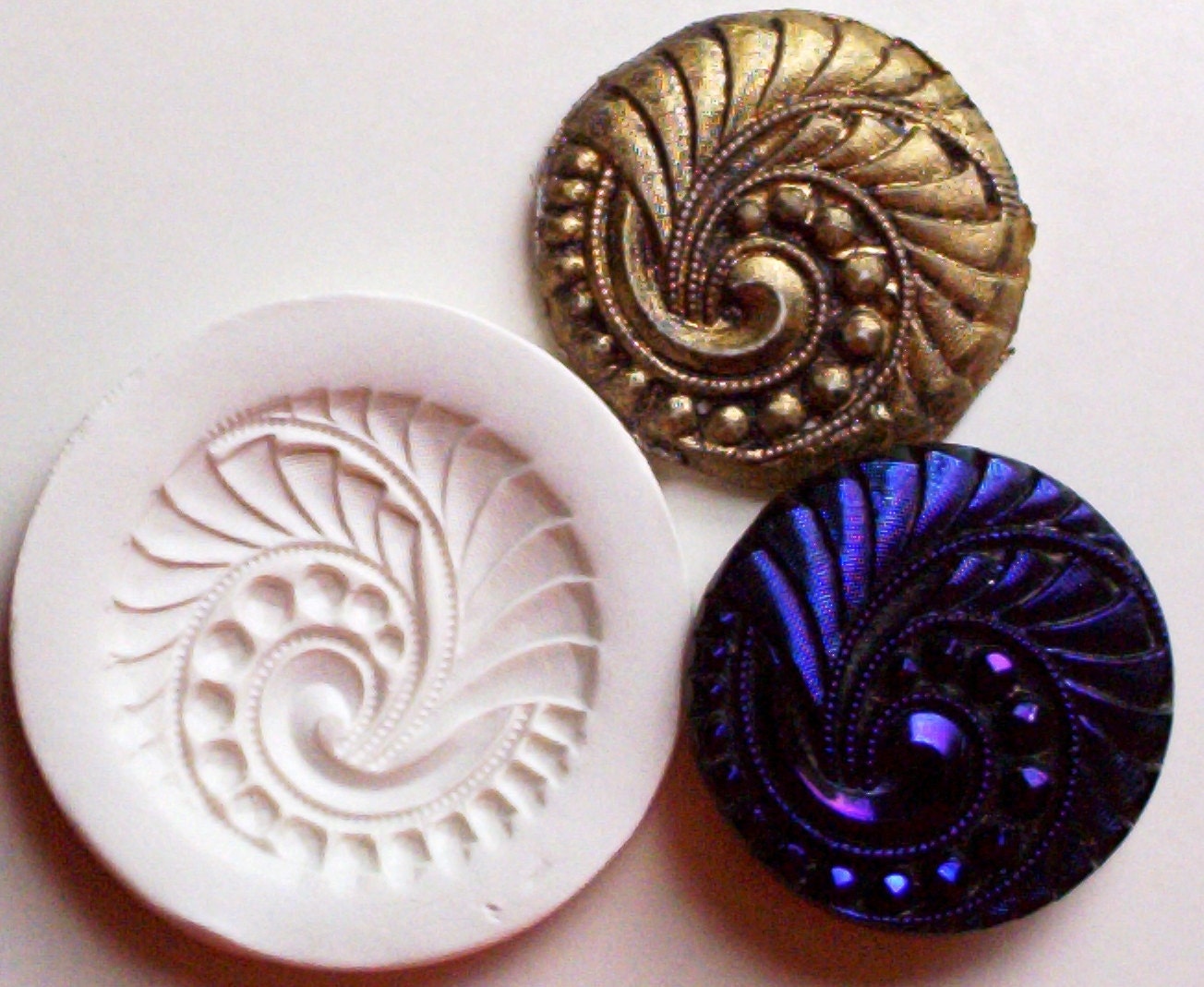 SPIRAL 5 - CNS polymer clay mold
