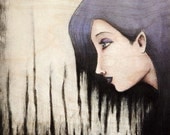 Limited Edition Art Print on Wood - Tears of...