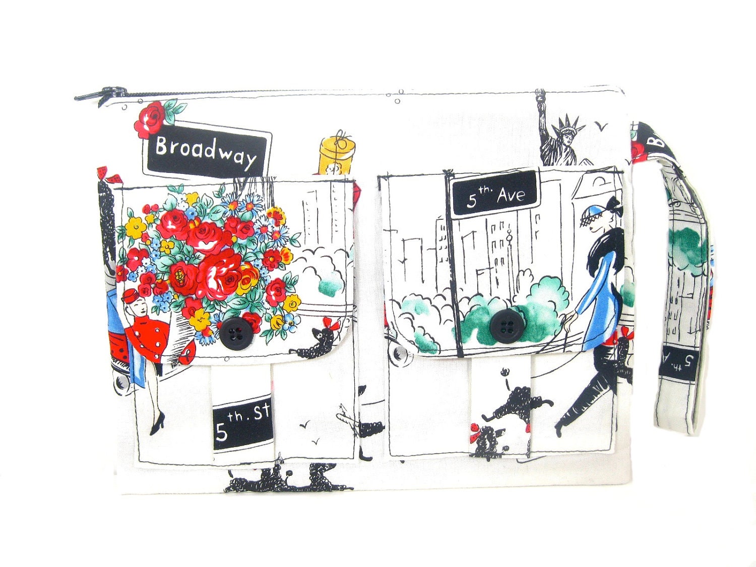 Fifth Avenue Dorothy Wristlet - Wallet Wristlet, Zipper Wallet