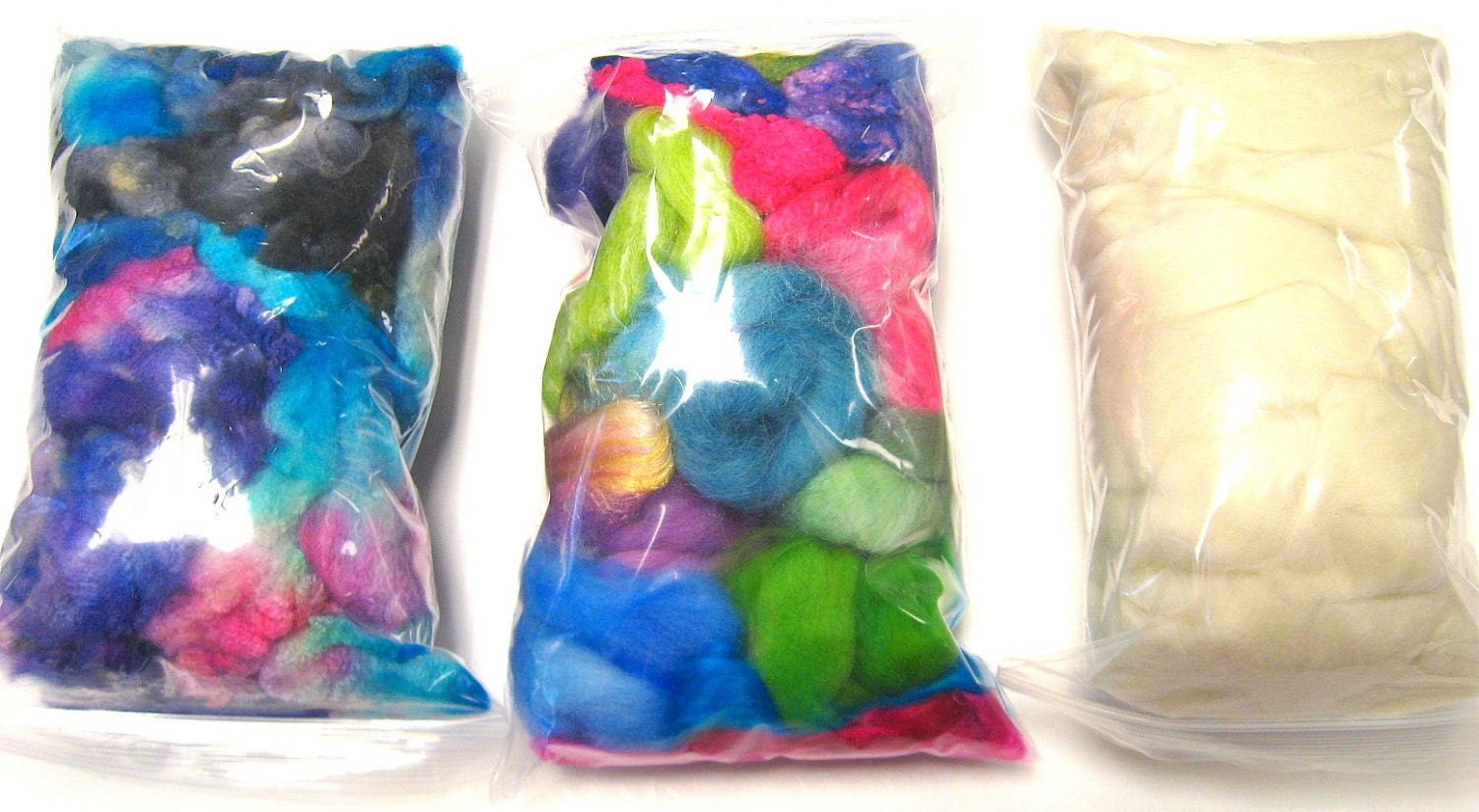 Reserve Listing for RobotHeartSquid - Fleece AC-02 2 oz - Great for carding batts, felting, spinning from the locks