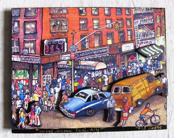 3D Wall Art, New York  Second Avenue Deli