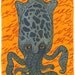 ORIGINAL Yog, Monster form Outer Space 15x20 gouache painting by "Mordicai Sulk"