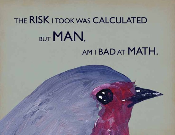 Risk note card