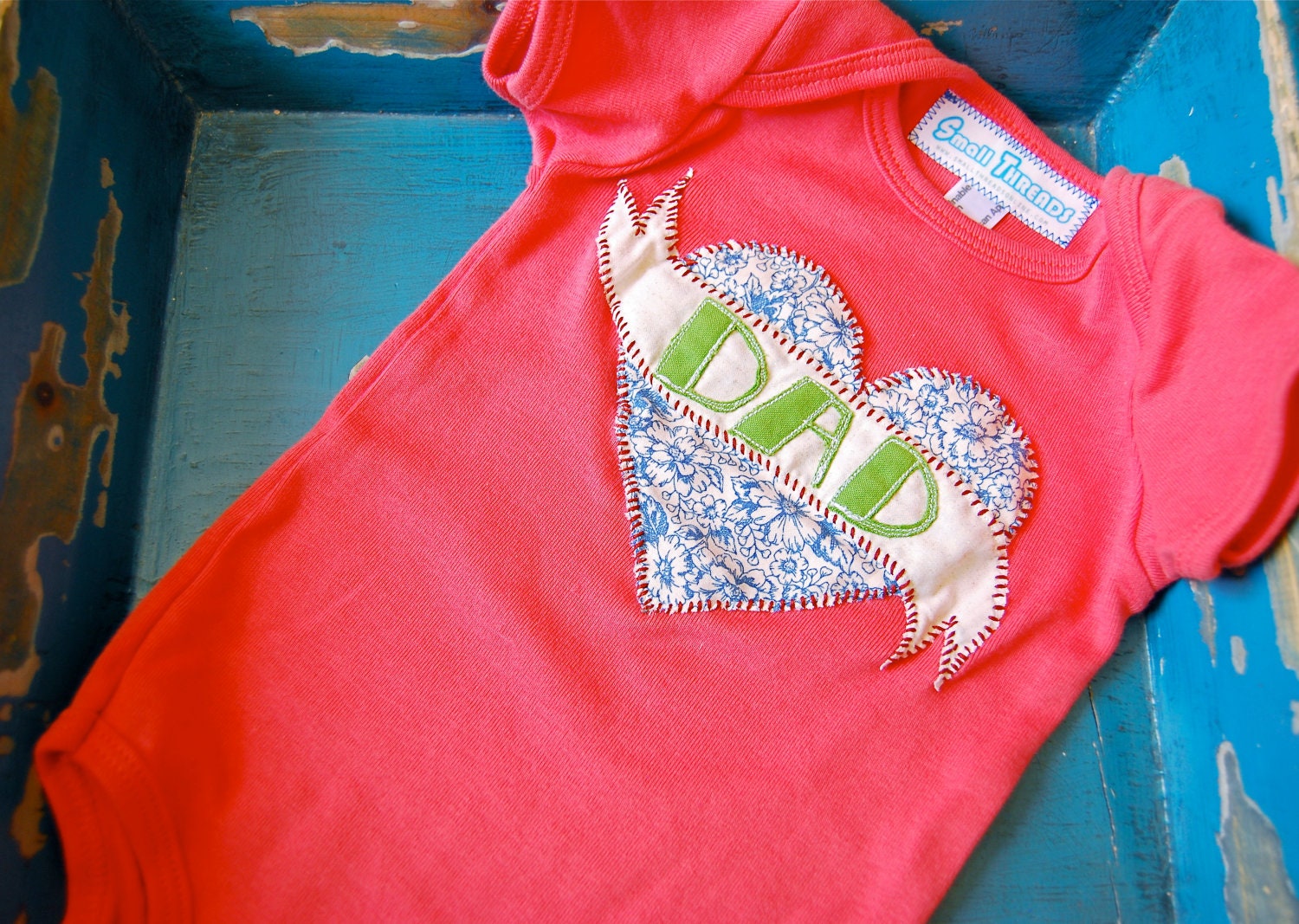 I Heart Dad - Organic One-piece