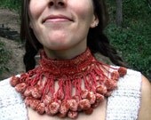 Victorian Coral Ruff