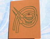 You cannot eSCAPE your birthday /// greeting card for the gourmand in your life