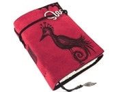 Handmade Journal, Leather, Firebird