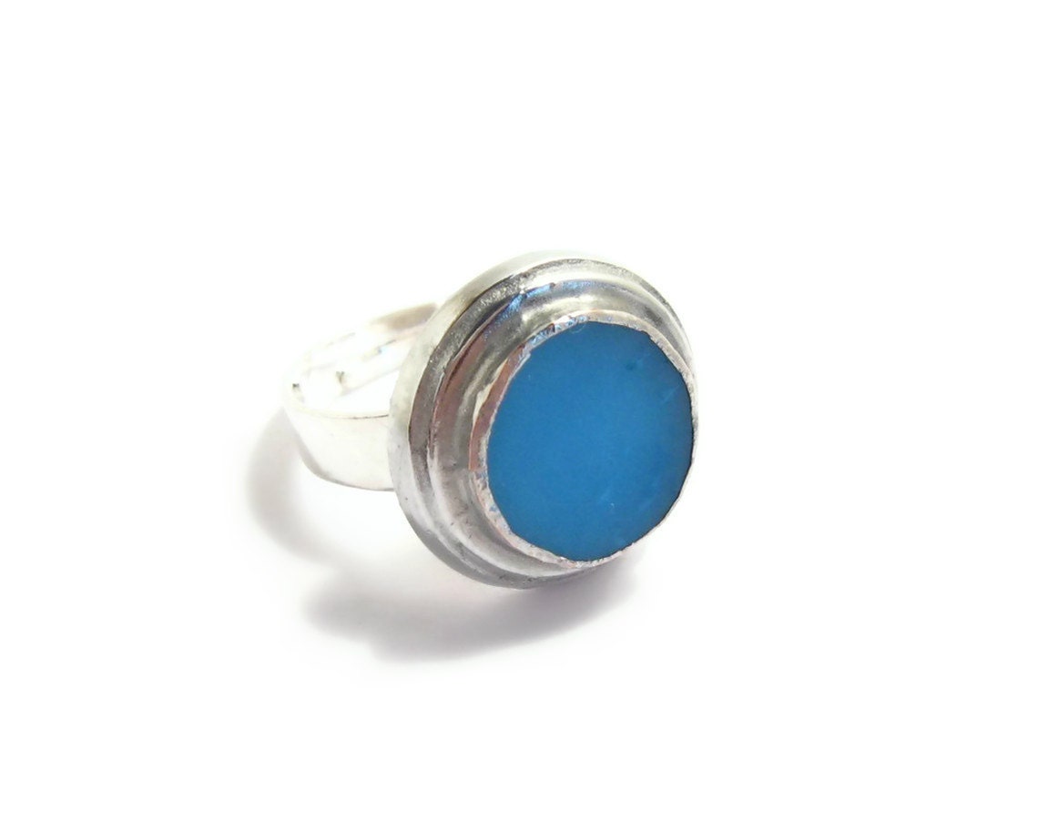 Blue Ring - Stained Glass