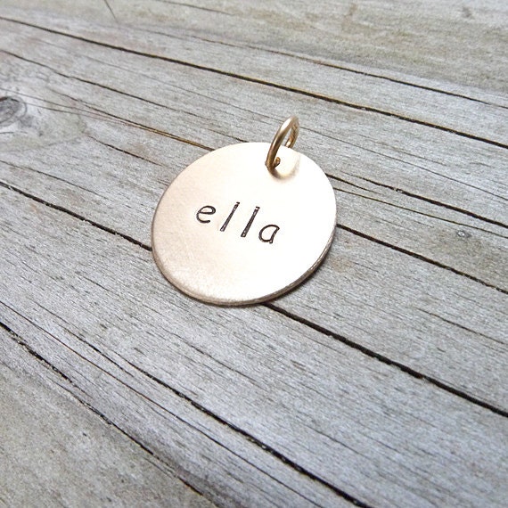 Add a Gold filled Pendant to one of my Personalized Goldfill Necklaces