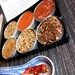 gourmet BBQ rubs kit for red meat and burgers - the perfect gift for him - 6 containers in a gift box