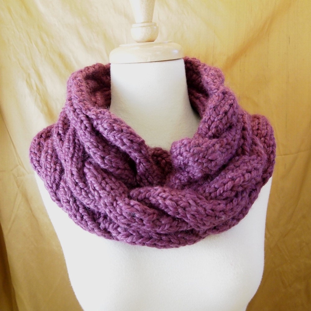 Plum Cable Cowl