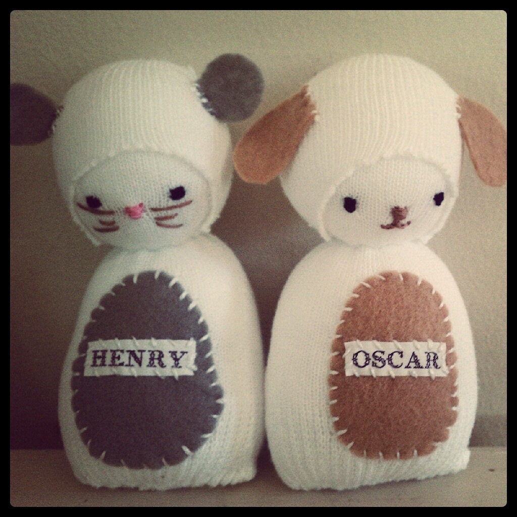 Chickabiddy  Sock Animals