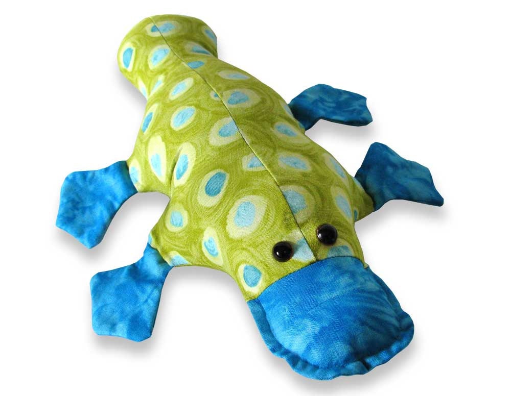 Platypus Stuffed Toy Pattern PDF INSTANT DOWNLOAD