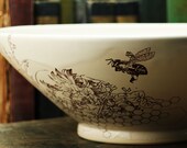 Bee Kids - Large Salad Bowl - Home Dining Entertainment - Serving Dishes