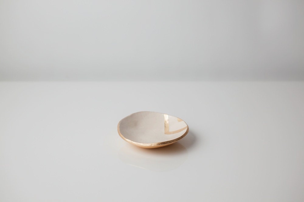 Small Partial Zag Dish