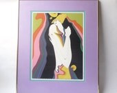 Psychedelic John Luke Eastman Framed Lithograph