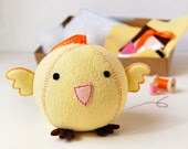 Make Your Own Chick Fattie Toy Kit - Sewing Kit