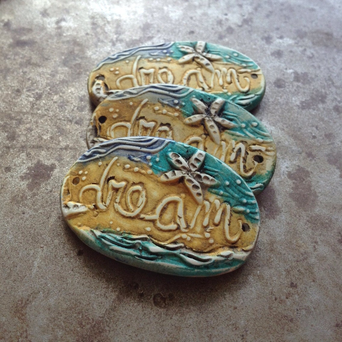Dream Inspirational Cuff Bracelet Bead