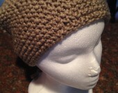 Tan Knit Bandana