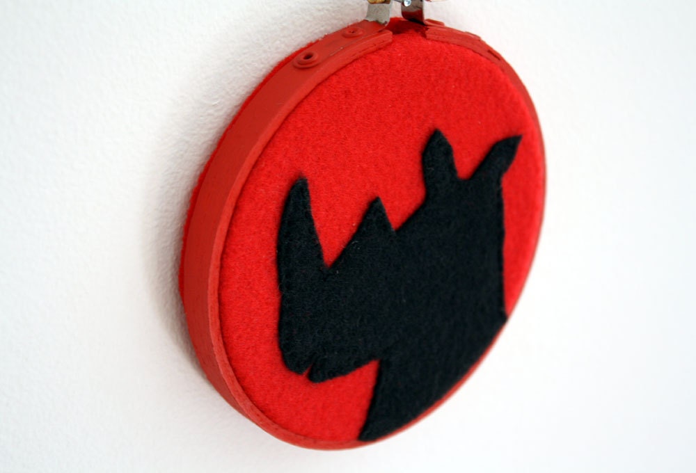 Black Rhino Silhouette