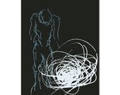 Art Print - The Giver - Hand Screen Printed - 18 x 24"
