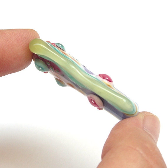 Dawn - Handmade Lampwork Glass Focal Bead by Sarah Hornik