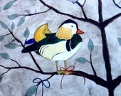 Forget-Me-Not Tree (Print Tapestry)