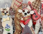 Prairie Dog - Meerkat Southwestern Country Calico Quilty Critters - Baby Boy or Girl, your choice