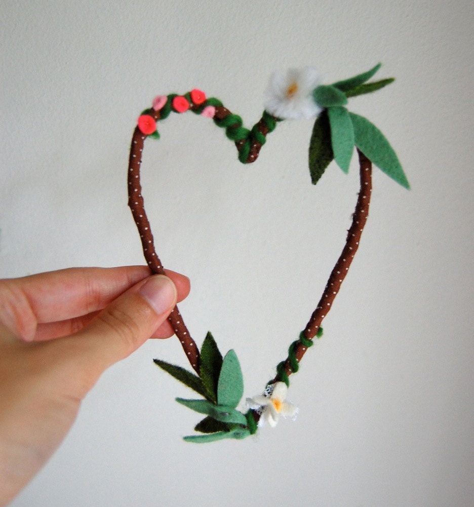Heart Wreath--Small