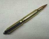 Bullet Pen Brass Retractable Military 7.62 308 Winchester - Our Most Popular Military Pen