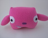 Roxy the pink plush beaver