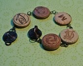 Cork Disk Bracelet