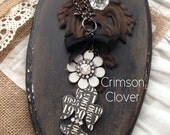 Fleur De Lis Shabby Flower