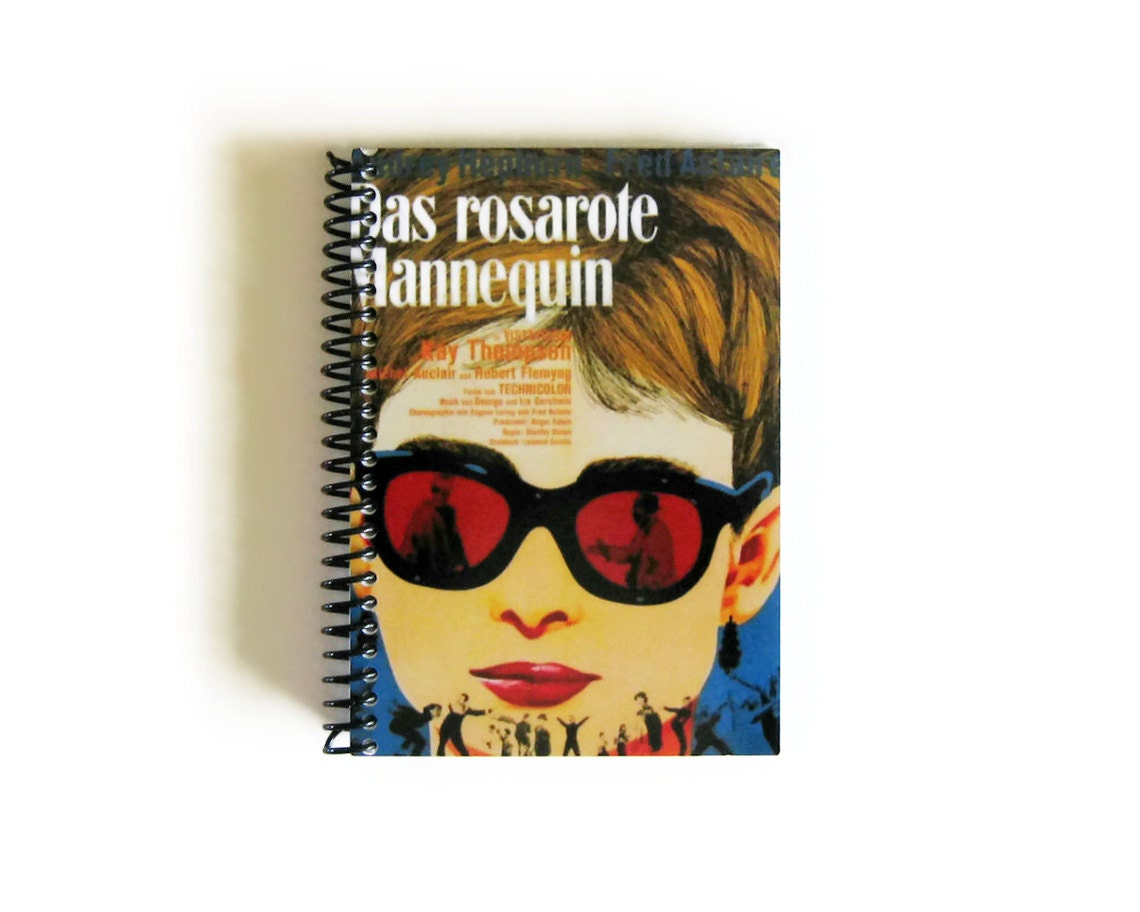 Funny Face - Audrey Hepburn - Spiral Notebook - 4 x 6