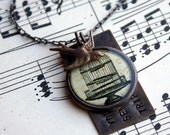 Too generous to trifle with me -  Jane Austen inspired necklace