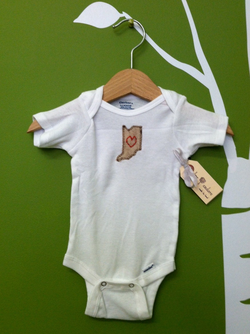 Hoosier Love Onesie (6-9 month)