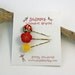 Bobby Pins Floral Assortment Asian Style AJA