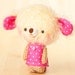 amigurumi toy in pink - made to order- Lua -