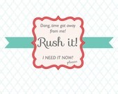ADD ON-Rush Service, 1 week production with priority shipping