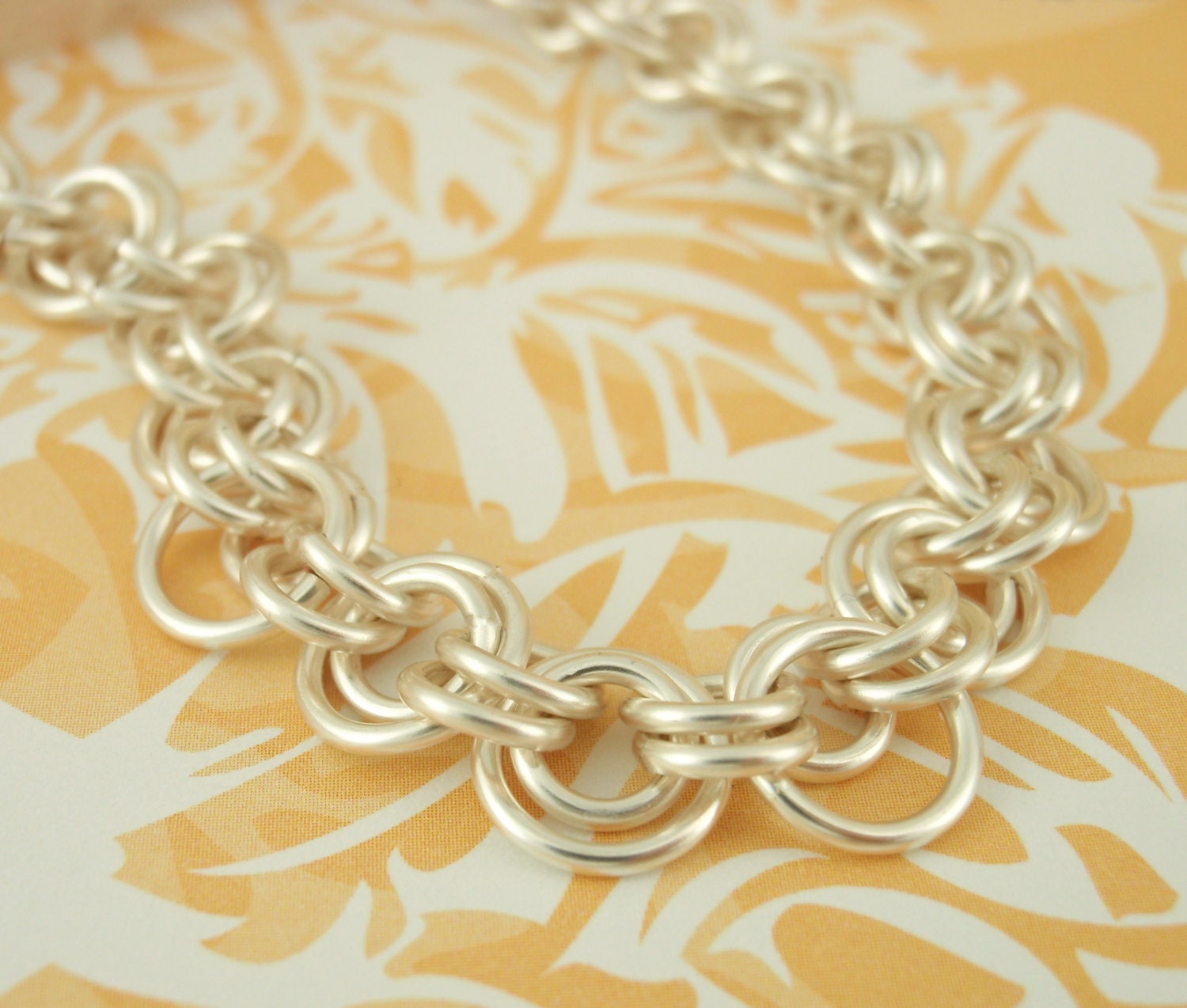 Goes With Everything Silver Chainmaille Necklace - The Versatile Side of Chainmaille
